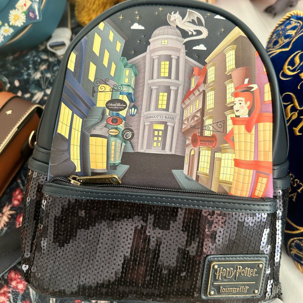 Harry Potter Loungefly Diagon Alley Mini Backpack